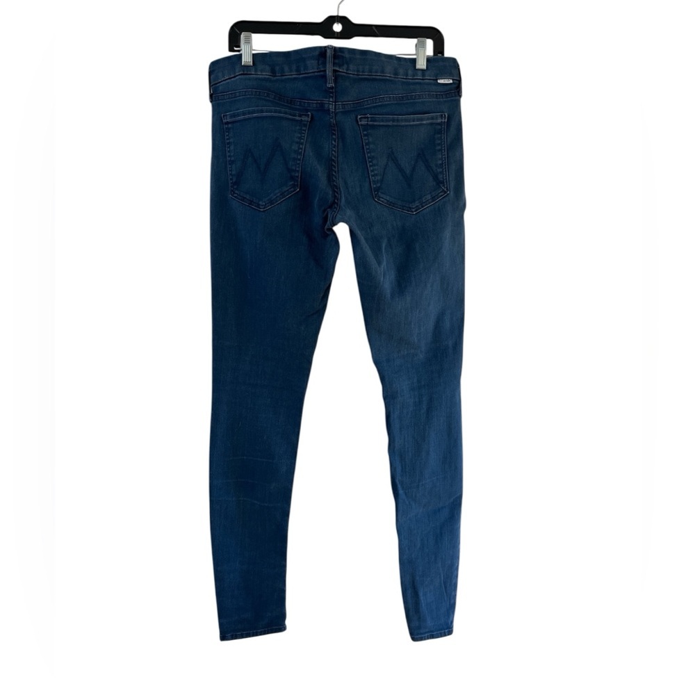 MOTHER The Looker High-Rise Skinny Jeans Untouched Wash Size 30 - Picture 7 of 17